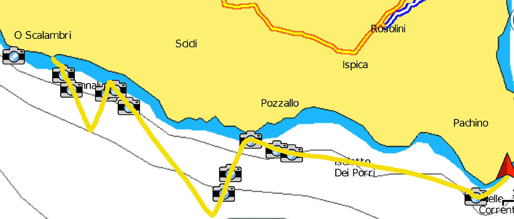 Marina di Ragusa Portopalo rotta periplo Sicilia Fontaine Pajot Saba 50 catamarano barca a vela