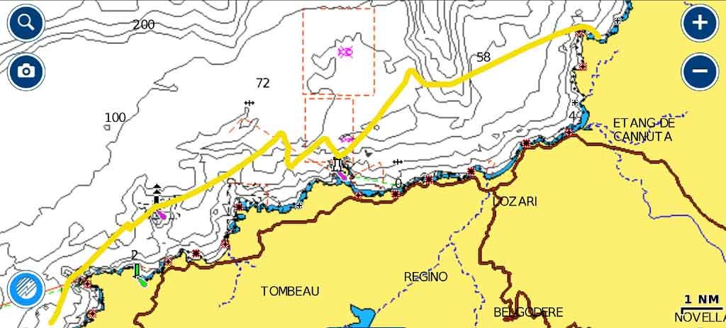 Calvi Corsica timone esperienze di vela uscite in barca vela crociere