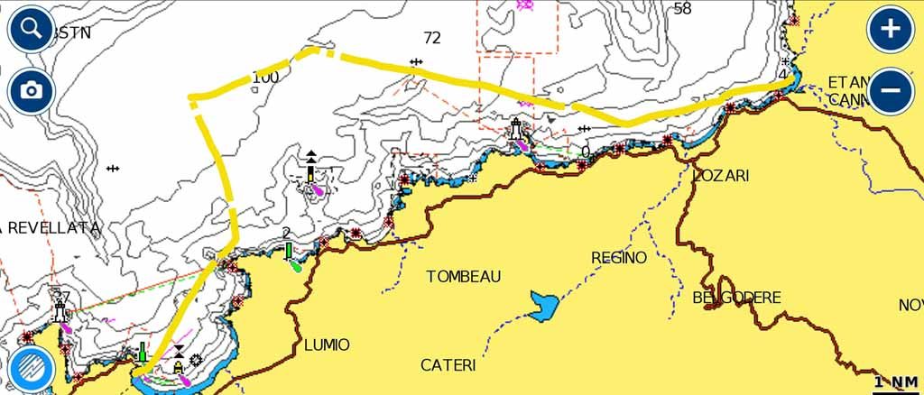 Corsica Anse de Peraiola rotta esperienze di vela uscite in barca vela crociere